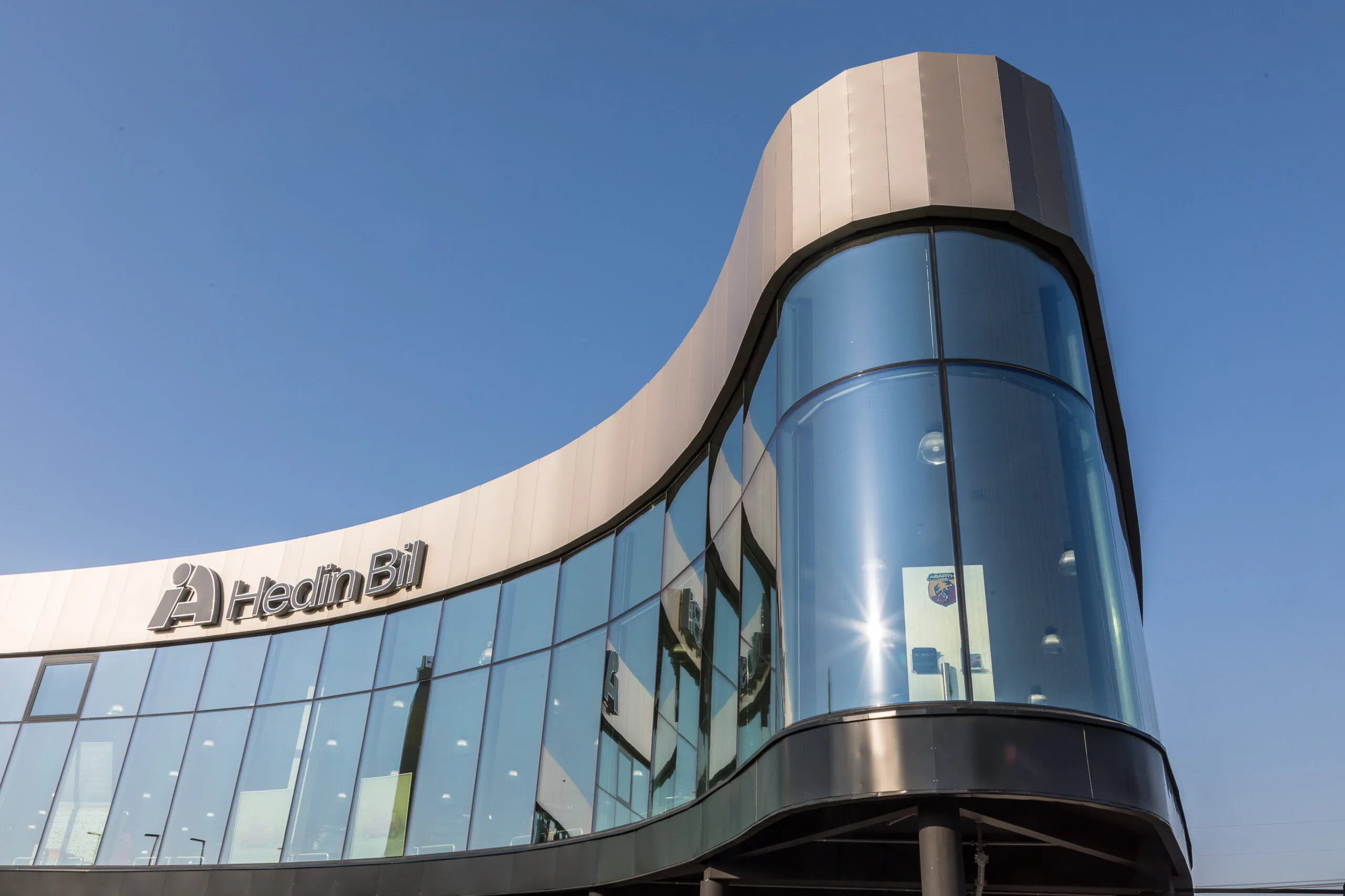 Façade of Hedin Bil Kista